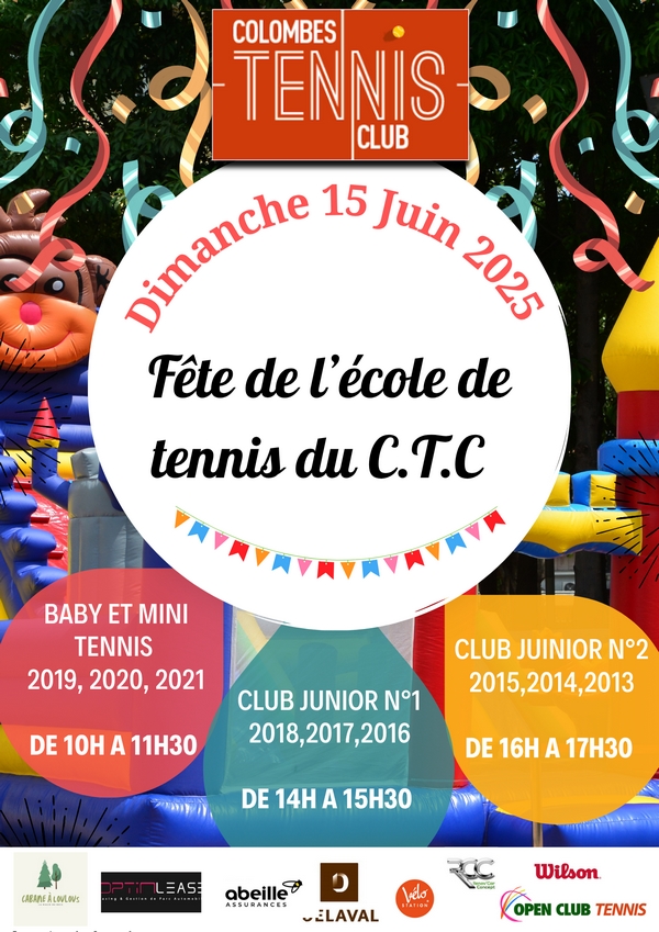 Fête de l'école de tennis